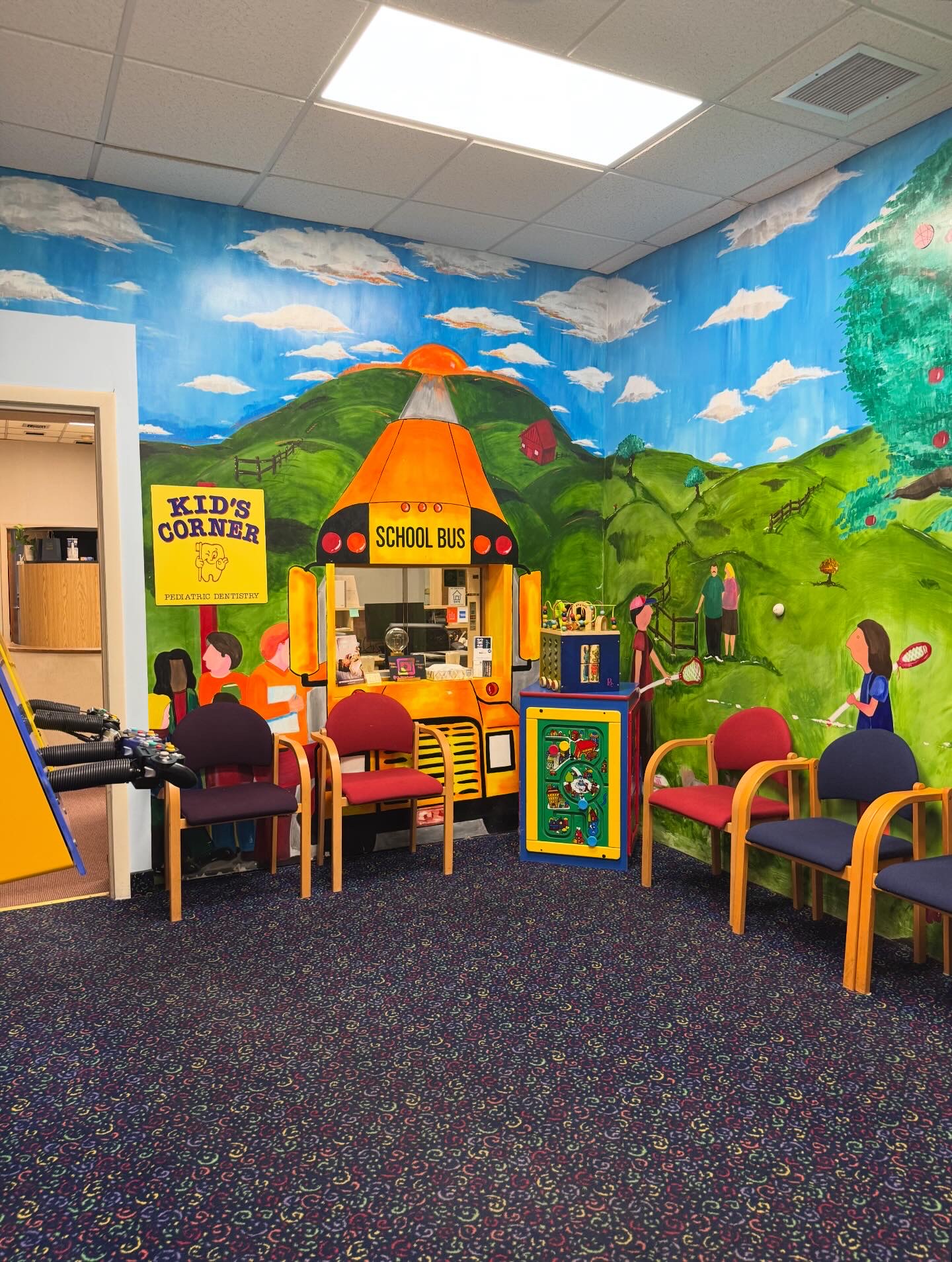 Kids Corner operatory room at North Shore Dental Group